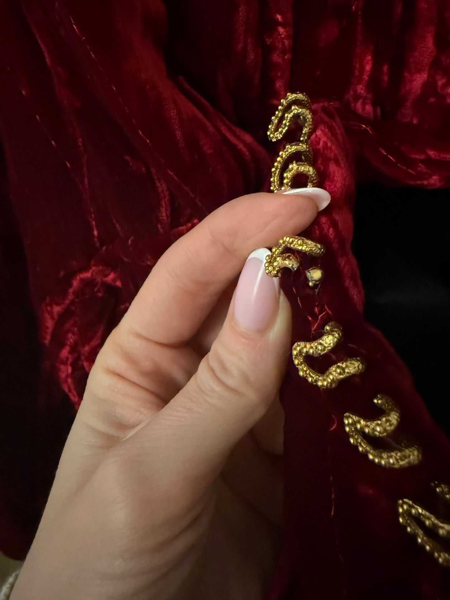 Rare Christian Dior by Gianfranco Ferre Runway Fall/Winter 1994/1995 Velvet Coat