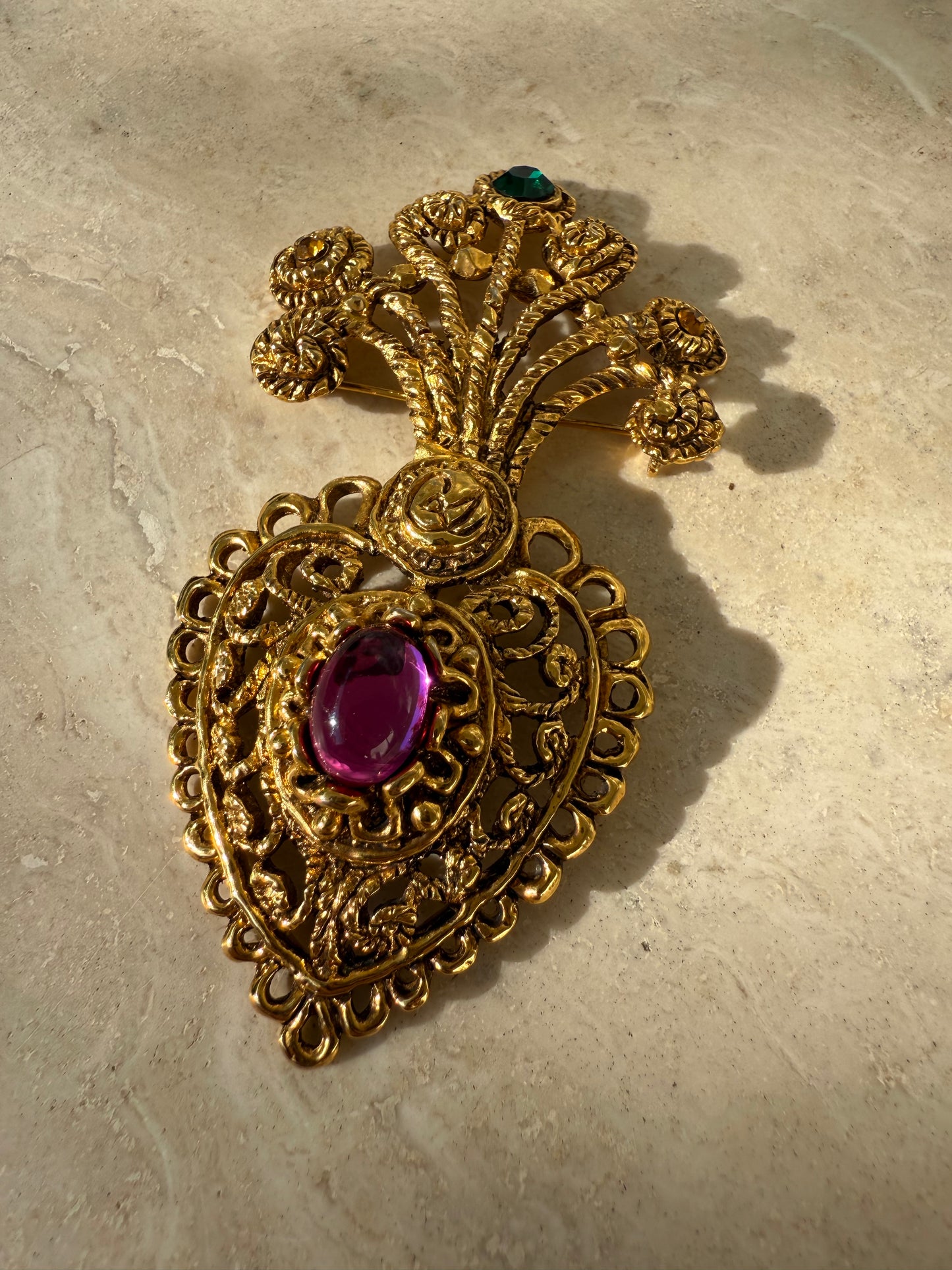 Christian Lacroix vintage broche
