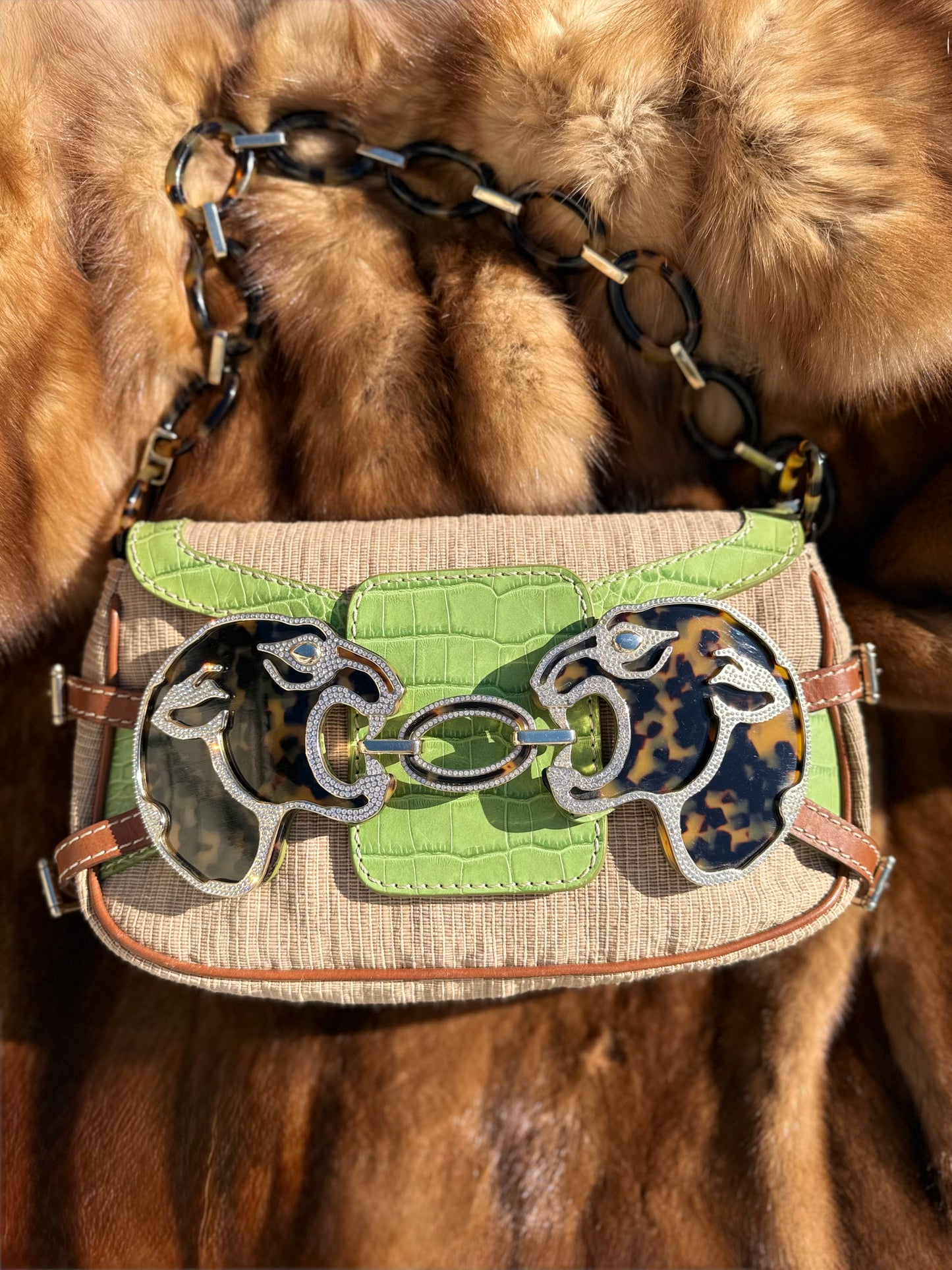 Vintage Runway SS 2005 Valentino limited edition bag