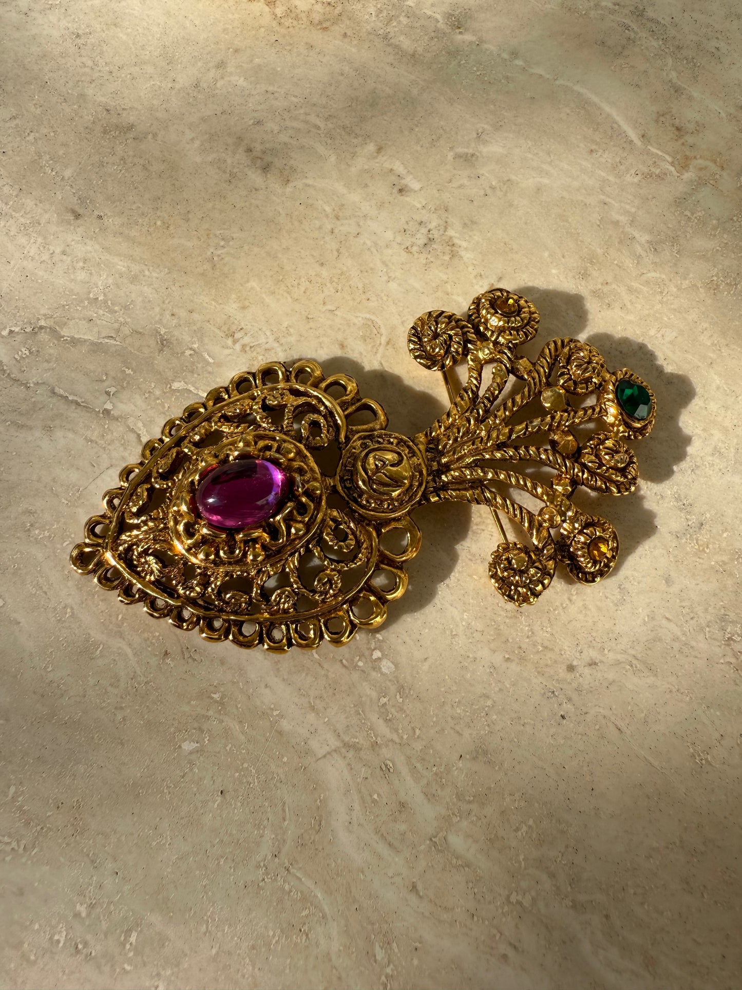 Christian Lacroix vintage broche