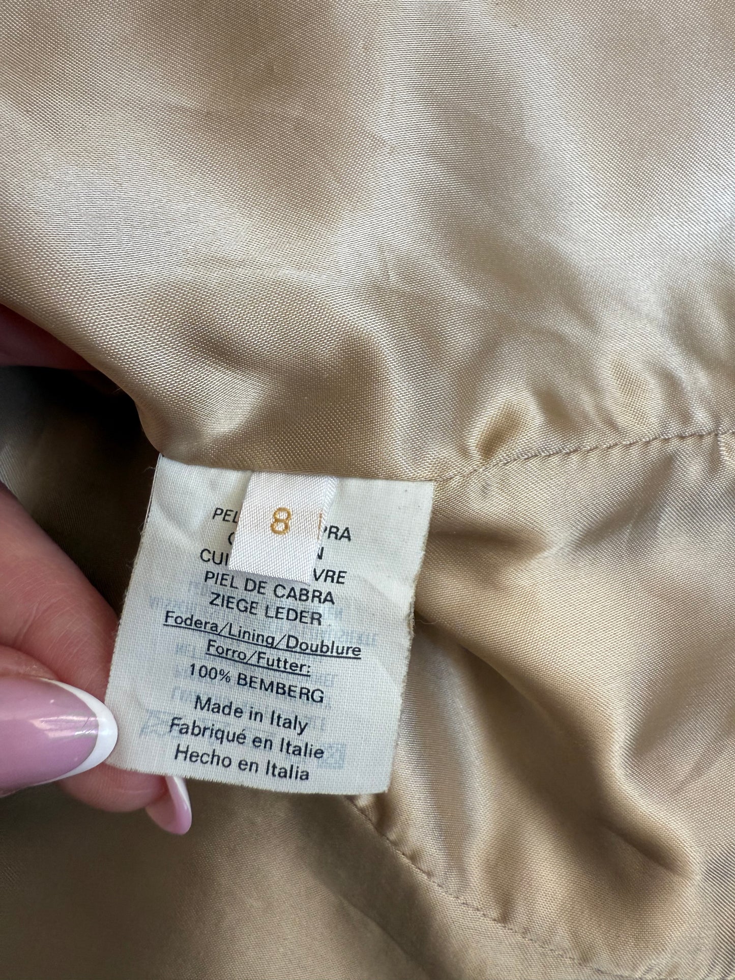 Rare Valentino Garavani S/S 2005 Runway suede embroidered embellished beaded glitter jacket