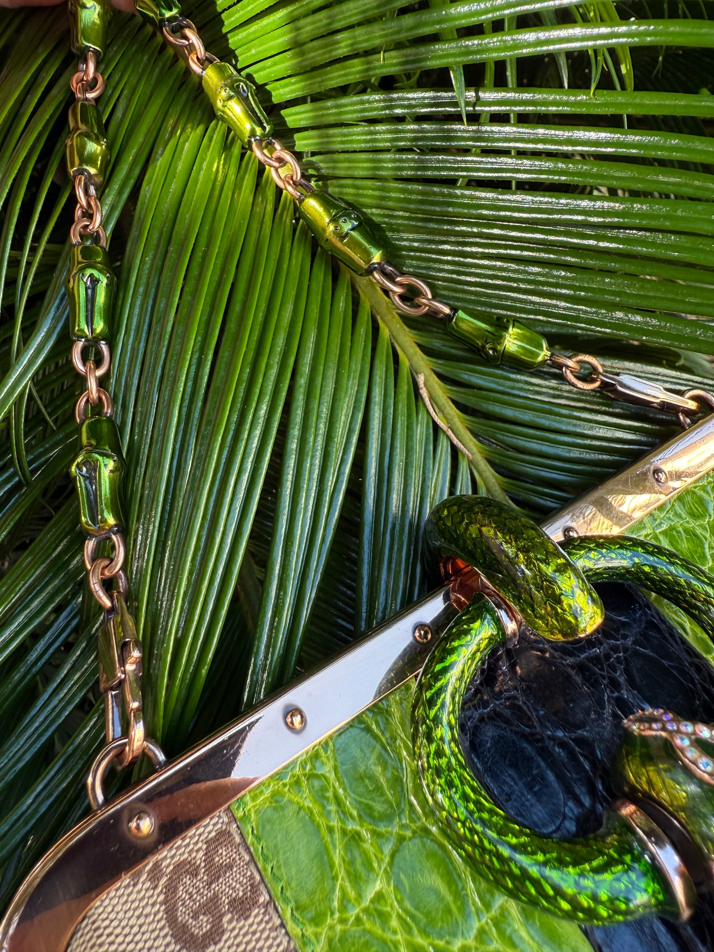 Rare Gucci Dragon clutch purse bag Runway SS 2004 by Tom Ford