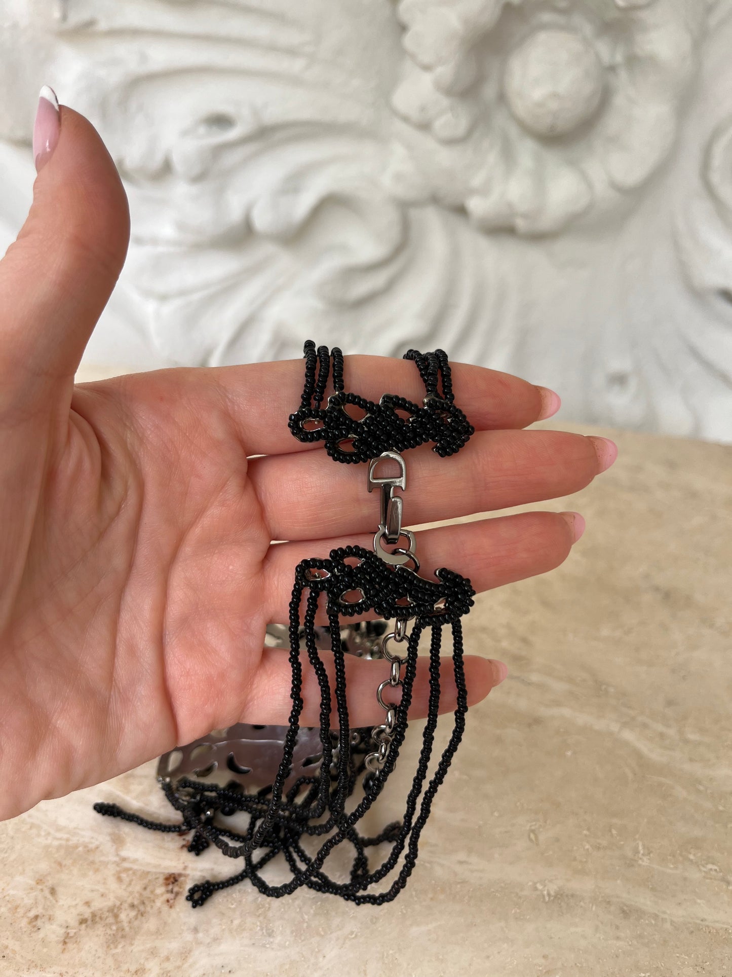 Rare collectible Dior by John Galliano chocker necklace