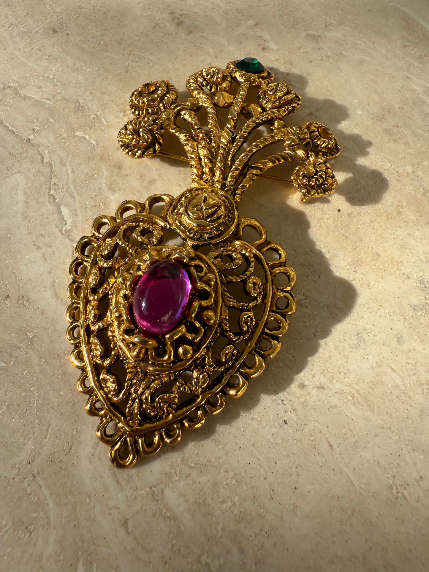 Christian Lacroix vintage broche