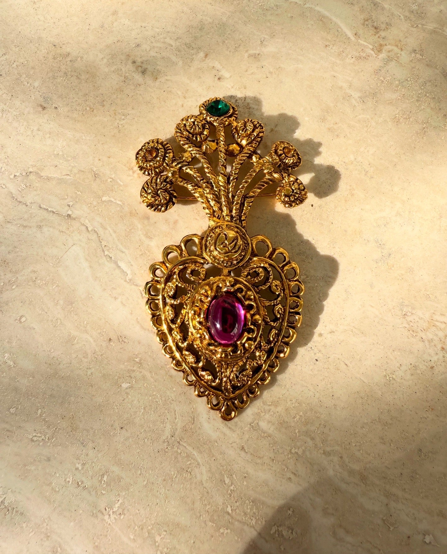 Christian Lacroix vintage broche