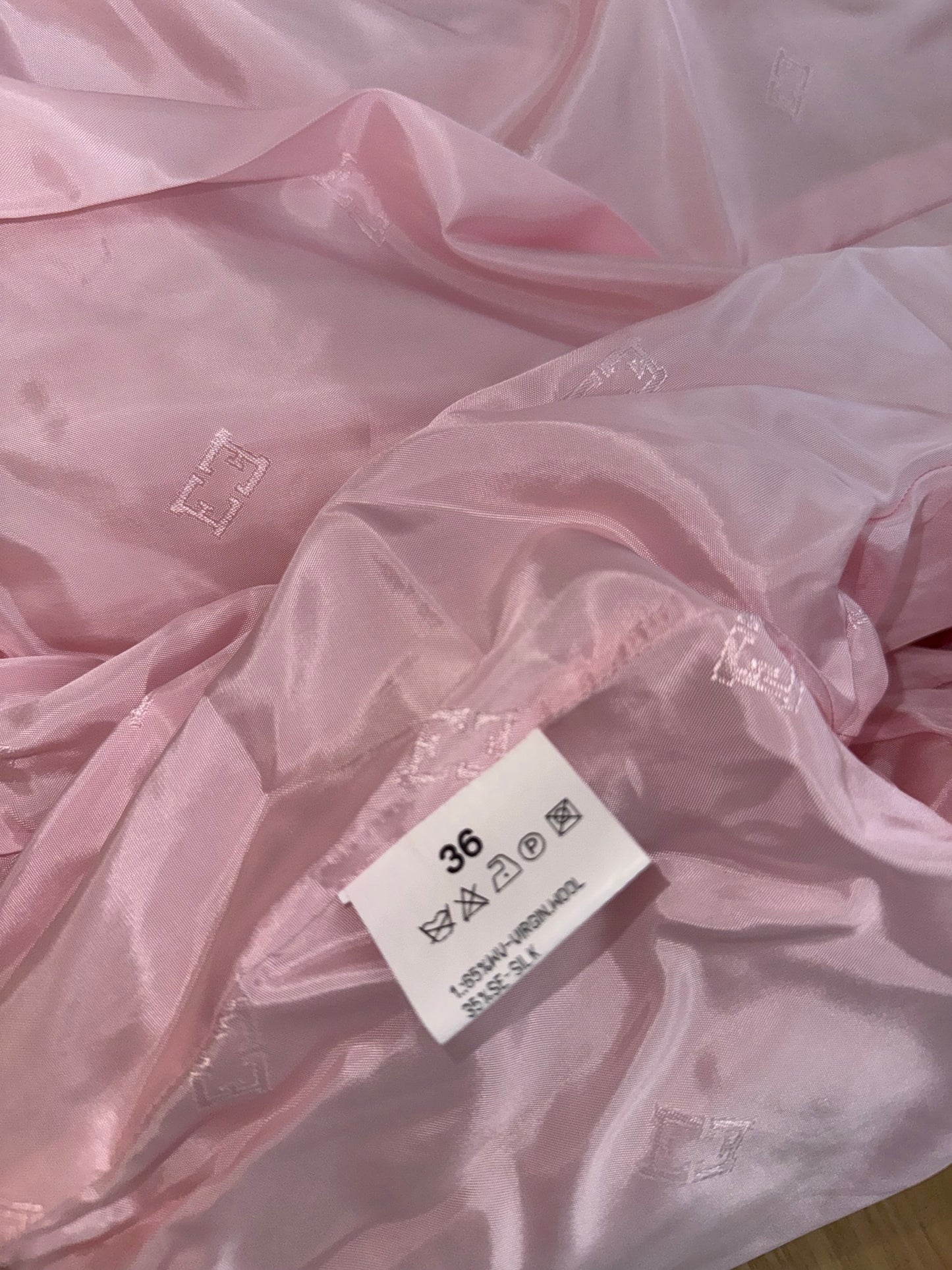 Early 2000s Escada silk wool crystals embellished bomber