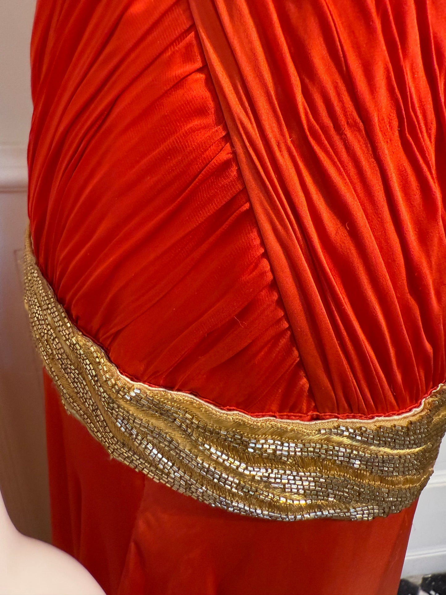 Roberto Cavalli SS 2006 Runway iconic silk backless dress with hand beaded details, embroidery✨