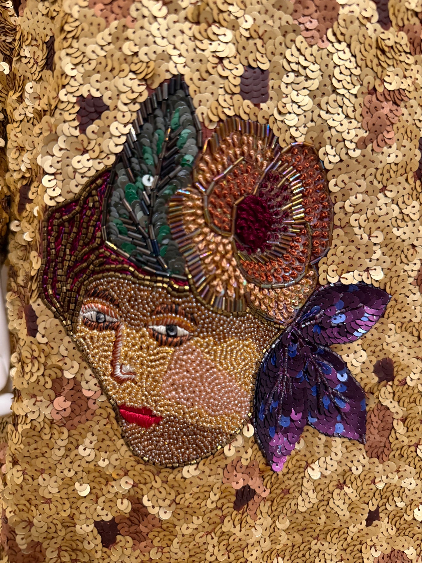 Krizia Amazing Vintage Runway Fall/Winter 1992 beaded embroidered skirt suit