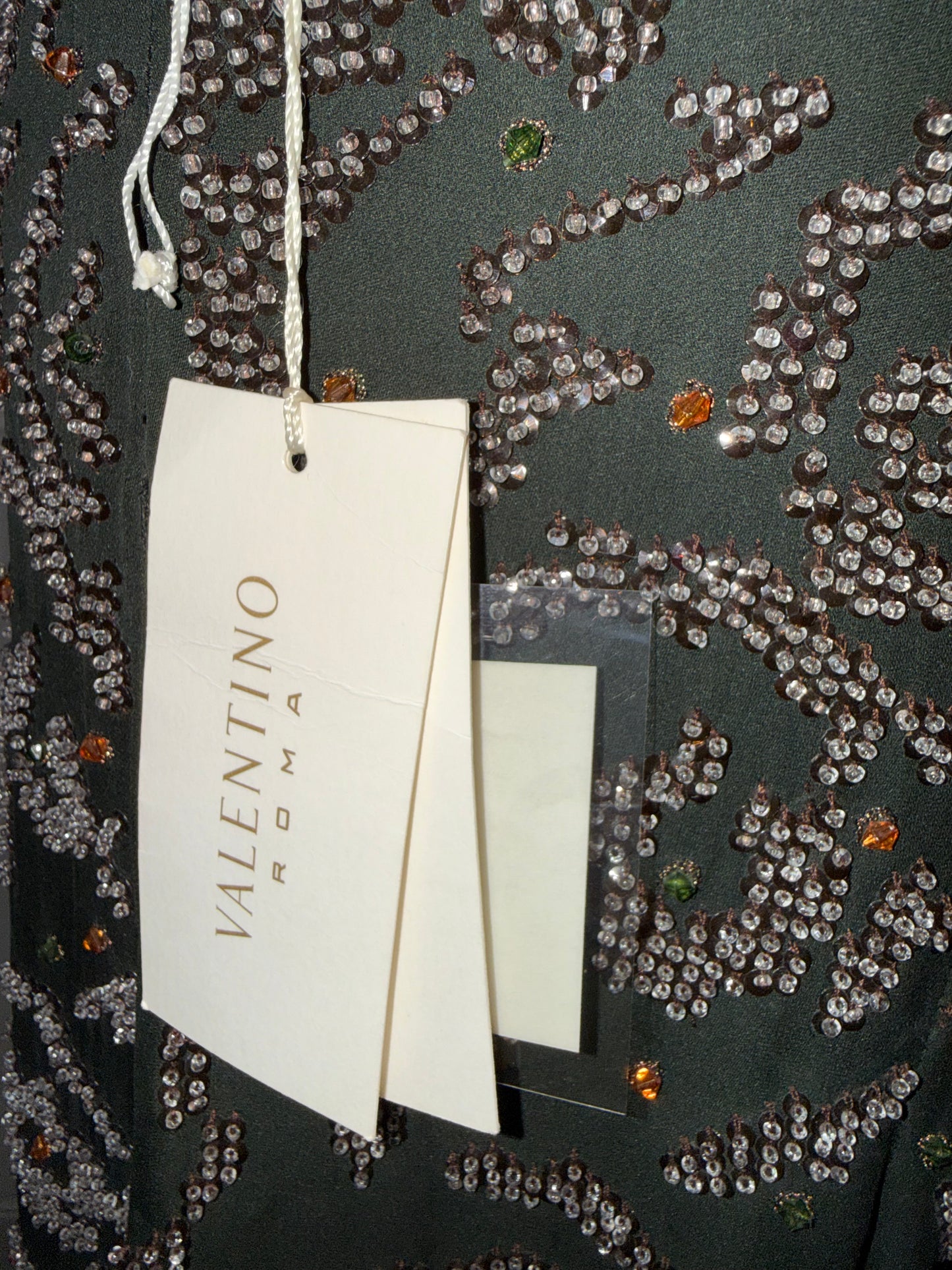 Vintage Valentino beaded embellished skirt new/with tags