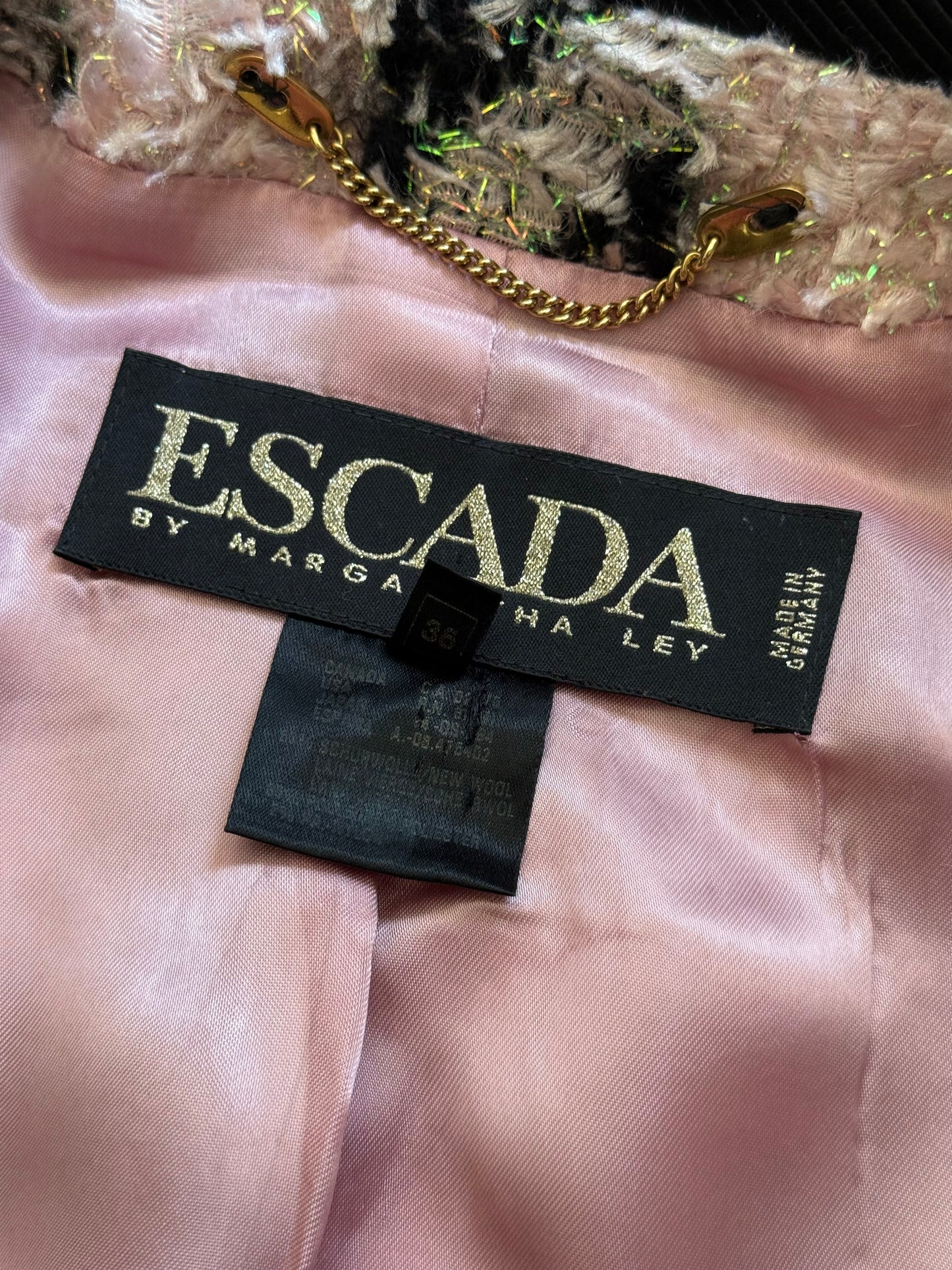 Documented Escada by Margaretha Ley blazer jacket