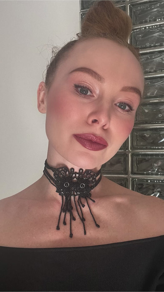 Rare collectible Dior by John Galliano chocker necklace